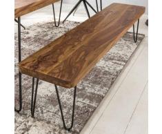 FineBuy Sitzbank Massiv 180cm Esszimmerbank Holzbank Küchenbank Holz