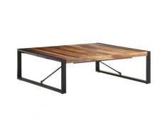 vidaXL Couchtisch 120x120x40 cm Massivholz mit Palisander-Finish