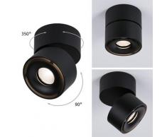 Paulmann Aufbauleuchte LED Spircle Schwarz matt 8W 3000K 36° 93371