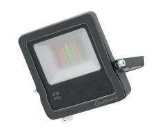 LEDVANCE SMART+ LED FLOOD 20 W Wandstrahler RGBW WiFi 15,2 cm Aluminium Dunkelgrau, 474628