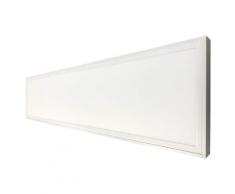Aufputz LED Panel Deckenleuchte 120x30 cm Quadrat 40 Watt-Eckig inkl. Aufbaurahmen 3000K Warmweiß