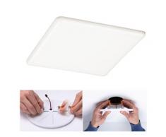 Paulmann LED Einbau Panel Veluna VariFit IP44 Neutralweiß 3-Stufen-dimmbar 215x215mm eckig incl. 1x22 Watt Deckenleuchte Kunststoff 4000 K 93066