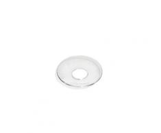 Wiedemann Tropfenfänger Glas für Durchmesser bis ca. 24 mm Kerzen, 20 Stück
