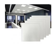 62 x 62 cm 40W LED Panel Einbaustrahler Spot Einbauleuchte Kaltweiß 6400K 3400lm Deckenleuchte Eckig