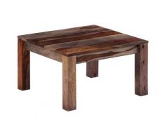 vidaXL Couchtisch Grau 60 x 60 x 35 cm Massivholz