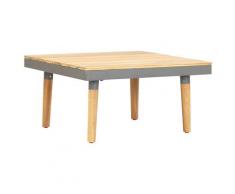 vidaXL Garten-Couchtisch 60×60×31,5 cm Massivholz Akazie