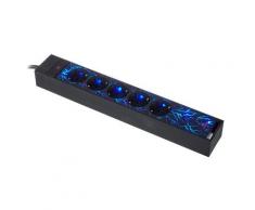 REV Ritter Gamer Power Strip 5Way USB LED