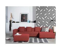 Kleiderständer Braun Weiß Kiefernholz Zementplatte Stahl 170 cm Modern Stilvoll Praktisch Flur