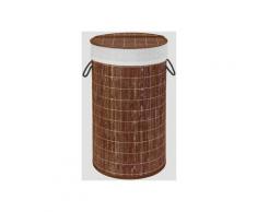 Wenko Wäschetruhe Bamboo 55 l (Dunkelbraun)