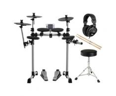XDrum DD-400 E-Drum Kit SET mit Kopfhörer, Hocker und Sticks