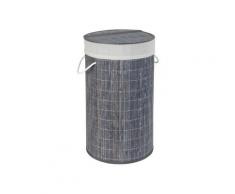 Wenko Wäschetruhe Bamboo 55 l (Grau)