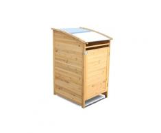 HABAU Mülltonnenbox 120 Liter (natur)