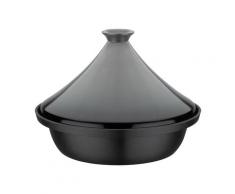 GSW Gusseisen Schmortopf/Bräter (30x7,5cm, grau, Gusseisen Tajine)