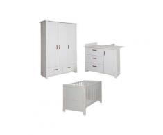 roba Kinderzimmerset »Mila« - Bett, Wickelkommode, Schrank