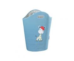 Wenko Wäschesammler Kids 24 l (Blau, Gerry)