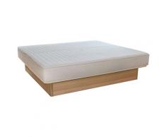 MEDILIGHT Einbau-Wasserbett mit Aufbauservice, Dual-System (180 x 200 cm, stark beruhigt, buche)