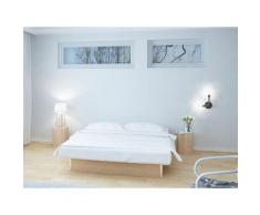 MEDILIGHT Einbau-Wasserbett mit Aufbauservice, Dual-System (200 x 200 cm, voll beruhigt, buche)