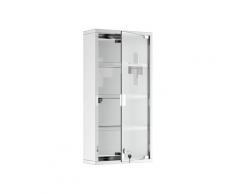 HOMCOM Medizinschrank mit 4 Fachböden
