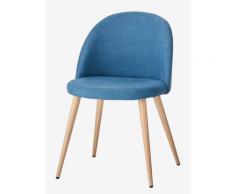 Kinder Schreibtischstuhl, Sitzhöhe 47 cm blau von vertbaudet
