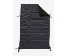 Wendbare Kinderwagen-Decke schwarz/dreiecke von vertbaudet