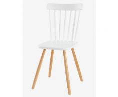 Kinderstuhl „Architekt“, Sitzhöhe 45 cm weiß/natur von vertbaudet