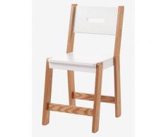 "Kinderstuhl ,,Architekt Junior", Sitzhöhe 45 cm natur/weiß von vertbaudet"