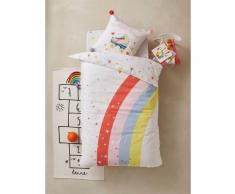 "Kinder Bettwäsche-Set ,,Roller Girl" Oeko Tex® Gr. 140x150 - 63x63 von vertbaudet"