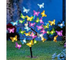 LED-Baum Schmetterlinge