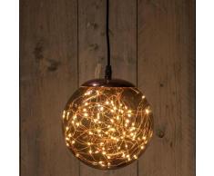 LED-Leuchtkugel Smokey, 80 LEDs, 18 cm