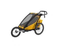 Thule Fahrradanhänger / Kinderwagen "Chariot Sport 1", gelb, Einheitsgröße
