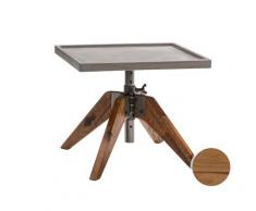 Hasena Oak-Line Wild Nachttisch Pira Akazie Vintage Braun