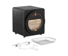 Royal Catering Heißluftofen - 1.700 W - 12 Programme - inkl. Gitterrost, Blech, Drehspieß und Abtropfschale RCAF-14L
