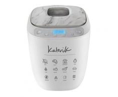 Kalorik TKG BBA 2000 Brotbackautomat bis 900 g, Automatikprogramme, Timer, LCD-Display, entnehmbarer Korb & Knethaken, 500 W, Marmor-Design