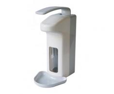 CleanSV Desinfektionsspender Seifenspender LH 500ml Kunststoff - Langarm mit Leerflasche und Abtropfschale