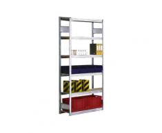Lagerregal, Grundfeld, HxBxT 2500x1061x326mm, Fachl. 250kg, 6xHolzboden, beidseitig