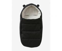 Fußsack für Kinderwagen & Babyschale, wetterfest schwarz von vertbaudet