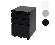 Rollcontainer Boston HWC-E66, Aktenschrank Stahlschrank, Hängeregister 64x40x50cm ~ Variantenangebot
