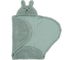 JAKO-O Babydecke mit Kapuze Häschen, grün