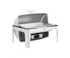 Chafing Dish - GN 1/1 - Royal Catering - 8,5 L - 2 Brennstoffzellen - Rolltop RCCD-RT4_9L
