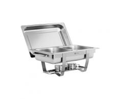 Royal Catering Chafing Dish - 2 x GN 1/2 - 11 L - 2 Brennstoffbehälter RCDB-1/2P-100