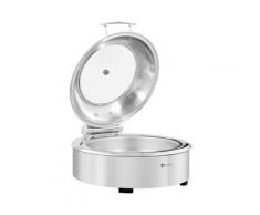 Chafing Dish - rund mit Sichtfenster - Royal Catering - 5,5 L RCCD-RT7_6L