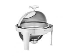 Chafing Dish - rund mit Sichtfenster - Royal Catering - 5,8 L RCCD-RT2_6L