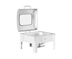 Chafing Dish - GN 2/3 - Royal Catering - 5,3 L - 1 Brennstoffzelle - Sichtfenster RCCD-RT14_6L
