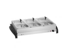 Royal Catering Buffetwärmer - 3 x 2 Liter - 400 W RCHP-400/3
