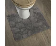 "Sealskin WC-Vorleger Pebbles Baumwolle 50x60 cm Grau"