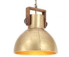 "vidaXL Hängelampe Industriestil 25 W Messing Rund 40 cm E27"