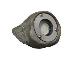 "Luxform LED-Gartenleuchte Tatra Steingrau"