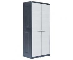 "vidaXL Gartenschrank XL 78 x 46 x 175 cm Kunststoff"