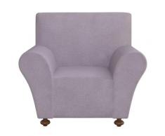 "vidaXL Stretch-Sofahusse Grau Polyester-Jersey"