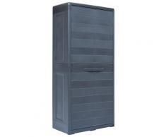 "vidaXL Gartenschrank XL 78 x 46 x 175 cm Kunststoff"